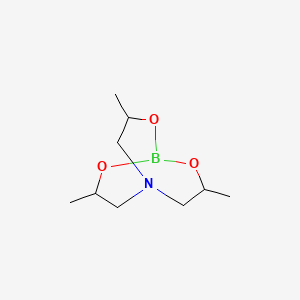 Chemical structure of Triisopropanolamine Borate