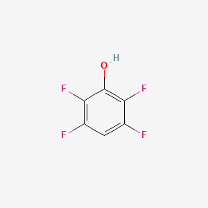 Chemical structure of 2,3,5,6-Tetrafluorophenol