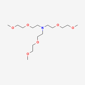 Chemical structure of Tris(3,6-dioxaheptyl)amine