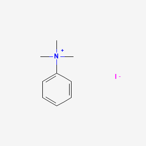 Chemical structure of Trimethylphenylammonium Iodide