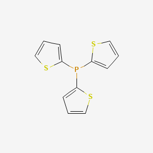 Chemical structure of Tris(2-thienyl)phosphine