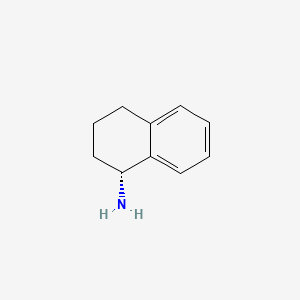 Chemical structure of 1-Aminotetralin, (R)-