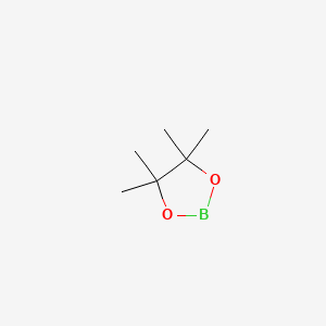 Chemical structure of 4,4,5,5-Tetramethyl-1,3,2-dioxaborolane
