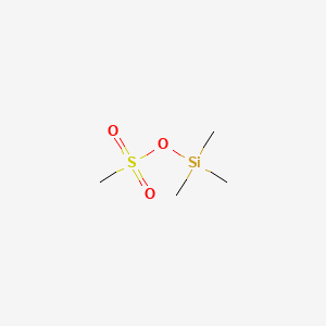 Chemical structure of Trimethylsilyl methanesulfonate