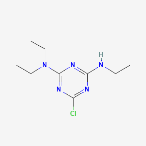 Chemical structure of Trietazine