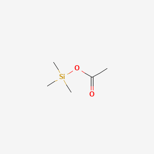 Chemical structure of Trimethylsilyl acetate