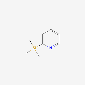 Chemical structure of 2-(Trimethylsilyl)pyridine