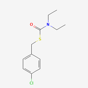 Chemical structure of Thiobencarb