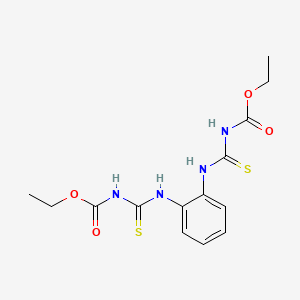 Chemical structure of Thiophanate