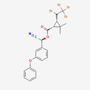 Chemical structure of Tralomethrin
