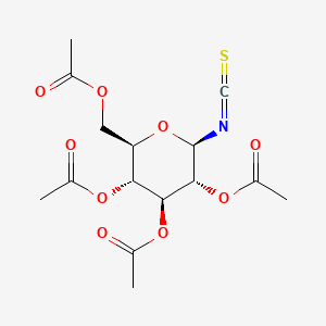 Chemical structure of 2,3,4,6-Tetra-O-acetylglucopyranosylisothiocyanate