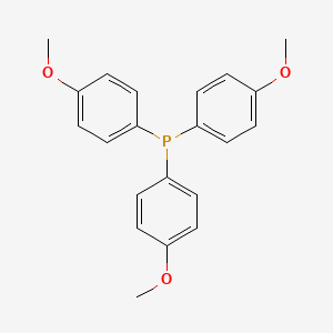 Chemical structure of Tris(4-methoxyphenyl)phosphine