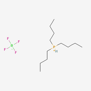 Chemical structure of Tributylphosphine tetrafluoroborate