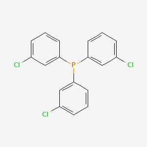 Chemical structure of Tris(3-chlorophenyl)phosphine