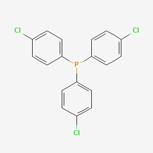 Chemical structure of Tris(4-chlorophenyl)phosphine