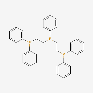 Chemical structure of Bis(2-diphenylphosphinoethyl)phenylphosphine