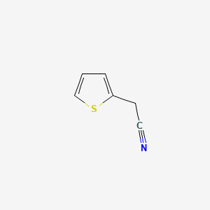 Chemical structure of 2-Thiopheneacetonitrile
