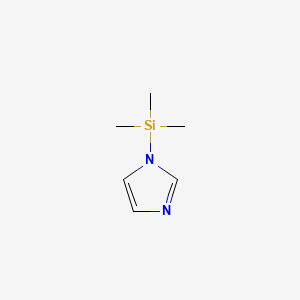 Chemical structure of (Trimethylsilyl)imidazole