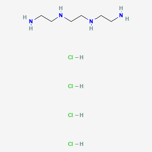 Chemical structure of Trientine Tetrahydrochloride