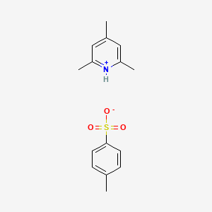 Chemical structure of Collidinium p-toluenesulfonate