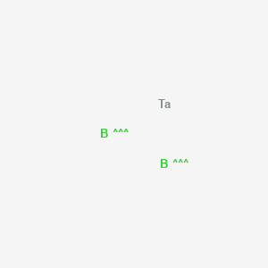 Chemical structure of Tantalum boride