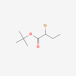 Chemical structure of tert-Butyl 2-bromobutyrate
