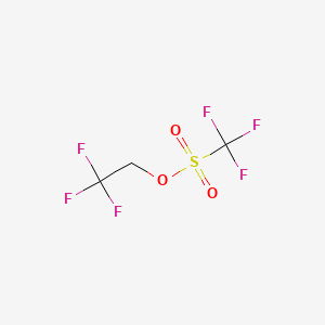 Chemical structure of 2,2,2-Trifluoroethyl trifluoromethanesulfonate