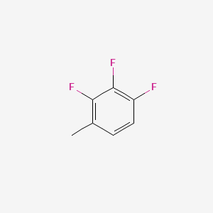 Chemical structure of 2,3,4-Trifluorotoluene