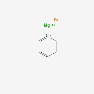 Chemical structure of p-Tolylmagnesium bromide