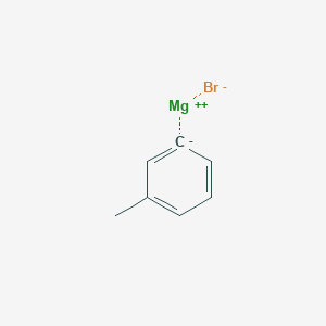 Chemical structure of m-Tolylmagnesium Bromide