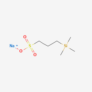 Chemical structure of Sodium 3-(trimethylsilyl)-1-propanesulfonate