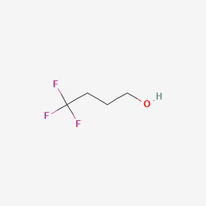 Chemical structure of 4,4,4-Trifluoro-1-butanol