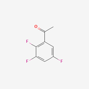 Chemical structure of 2',3',5'-Trifluoroacetophenone