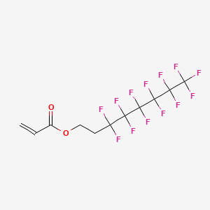 Chemical structure of Perfluorohexylethyl acrylate