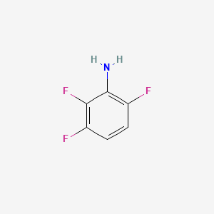 Chemical structure of 2,3,6-Trifluoroaniline