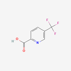 Chemical structure of 5-(Trifluoromethyl)pyridine-2-carboxylic acid
