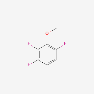 Chemical structure of 2,3,6-Trifluoroanisole