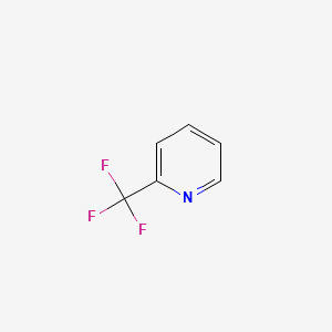 Chemical structure of 2-(Trifluoromethyl)pyridine