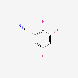 Chemical structure of 2,3,5-Trifluorobenzonitrile