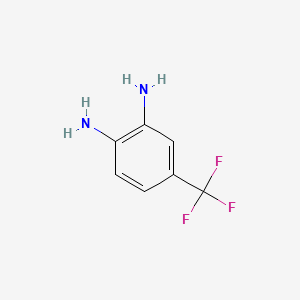 Chemical structure of 4-Trifluoromethyl-o-phenylenediamine