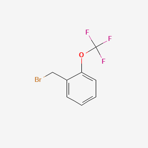 Chemical structure of 2-(Trifluoromethoxy)benzyl bromide