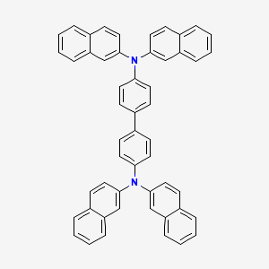 Chemical structure of N,N,N′,N′-Tetrakis(2-naphthyl)benzidine