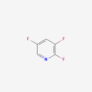 Chemical structure of 2,3,5-Trifluoropyridine