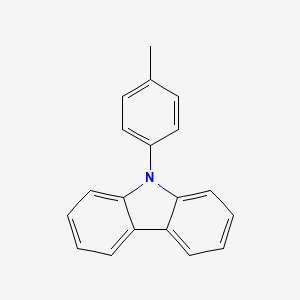 Chemical structure of 9-(p-Tolyl)carbazole