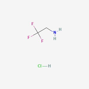 Chemical structure of 2,2,2-Trifluoroethylamine hydrochloride