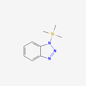 Chemical structure of 1-(Trimethylsilyl)-1H-benzotriazole