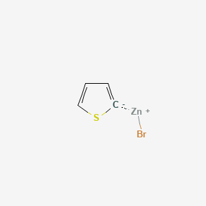 Chemical structure of 2-Thienylzinc bromide