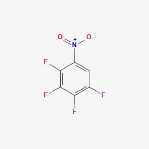 Chemical structure of 2,3,4,5-Tetrafluoronitrobenzene