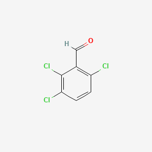 Chemical structure of 2,3,6-Trichlorobenzaldehyde