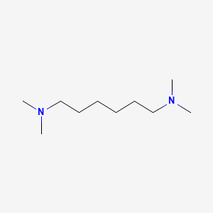 Chemical structure of Tetramethylhexamethylenediamine